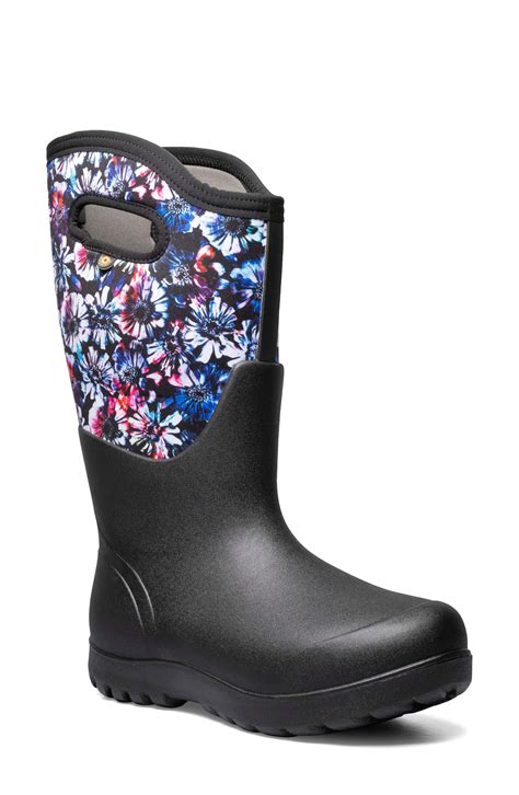 Bogs Neo Classic Waterproof Knee High Rain Boot In Black Lyst