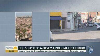 Jornal da Manhã Seis suspeitos de atirar em viatura da PM morrem em