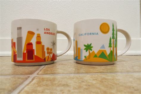 Starbucks You Are Here Collection Mug California It Has Grown On Me