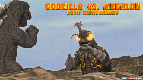 Godzilla Vs Megalon 50th Anniversary By Sbstudiosfilm On Deviantart