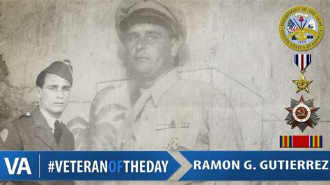 Veteranoftheday Ramon G Gutierrez Va News