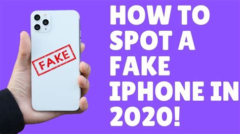 How To Spot A Fake Iphone Youtube