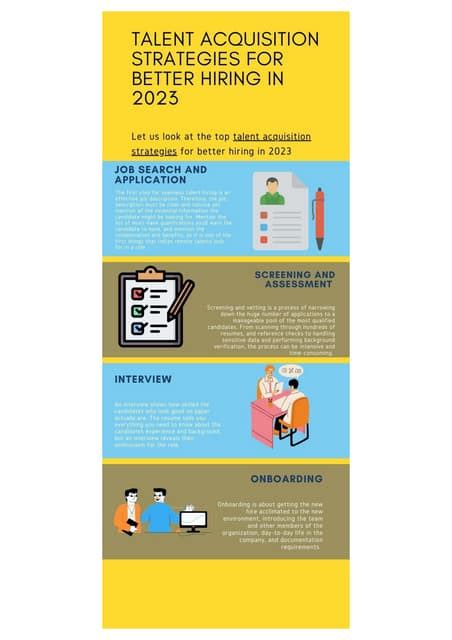 Talent Acquisition Strategies For Better Hiring In 2023 1pdf