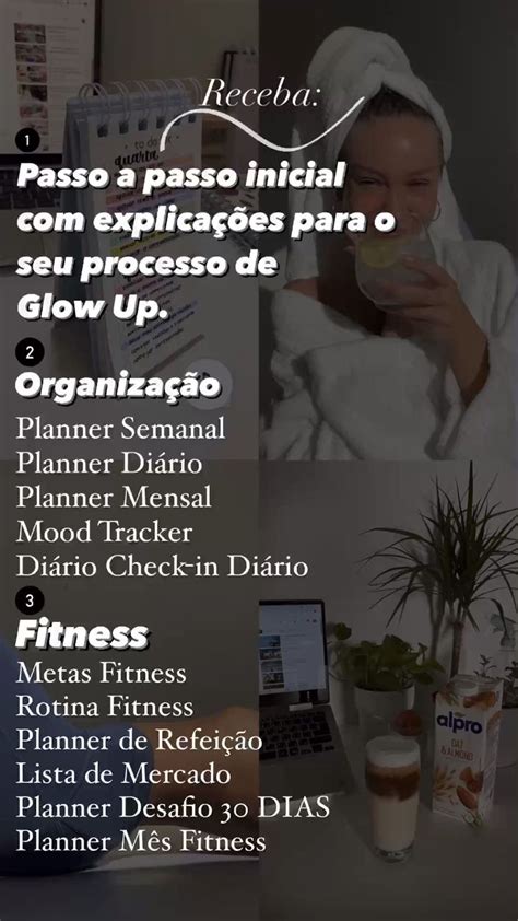 Lista de Hábitos para ter o seu Glow Up em 2023 Palavras de afirmação