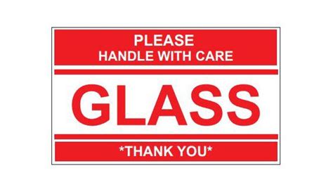 Glass Please Handle With Care