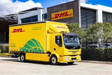 Australias Dhl Takes Delivery Of Volvo Fl Electric Truck With Bigger