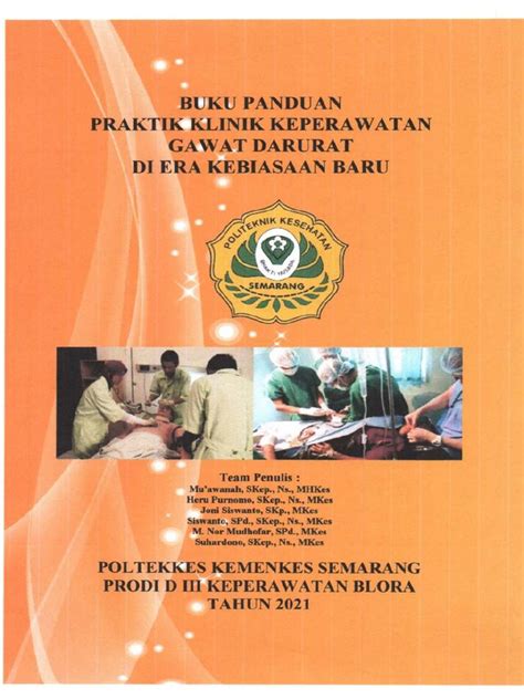 Buku Panduan Pkk Gawat Darurat 2021 Oke Pdf