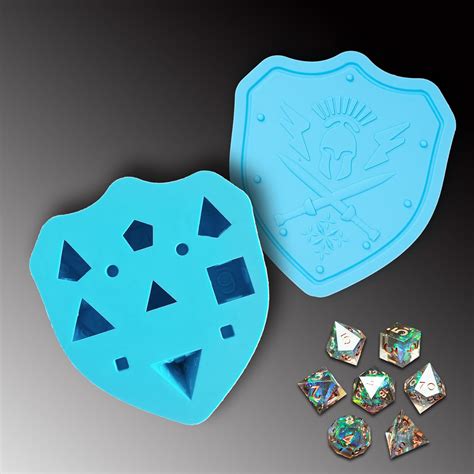 Amazon Migugaga DND Dice Mold For Resin Casting Sharp Edge D D