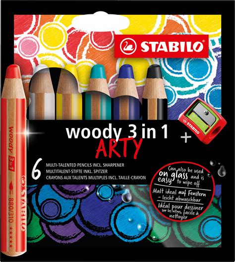 Multi Talented Pencil STABILO Woody 3 In 1 STABILO