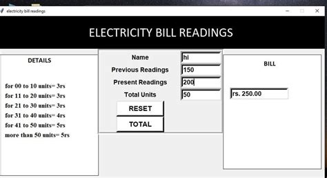 Simple Electricity Bill Generator Using Python Theblack1gold