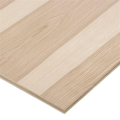 Columbia Forest Products 34 In X 4 Ft X 4 Ft Purebond Hickory