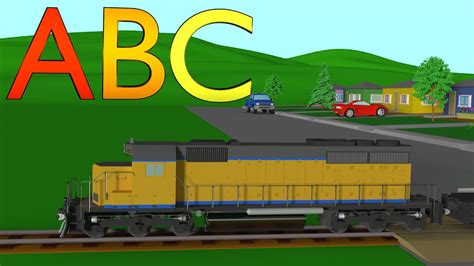 Diesel Alphabet Train Learning For Kids Youtube