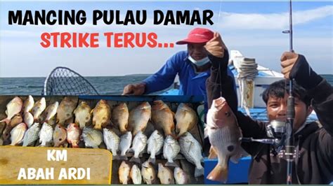 Mancing Di Pulau Damar Kepulauan Seribu Jakarta Strike Terus Mantap