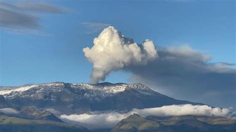 Nevado Del Ruiz Hoy 6 De Abril Sismos Y Alerta Naranja