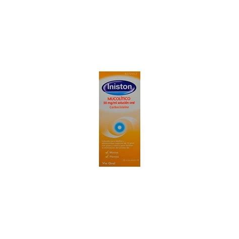 Iniston Mucolitico Mg Ml Solucion Oral Ml Medicamentos