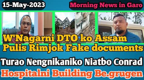 Garo News May Turao Namen Nengnika Chi Na Karen Na Hospital Ni