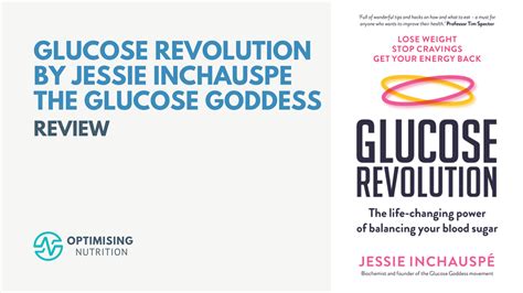 Glucose Revolution by Jessie Inchauspe (the Glucose Goddess): Review | Optimising Nutrition