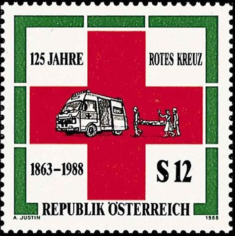 Rotes Kreuz Briefmarken Kunst Und Kultur Im Austria Forum