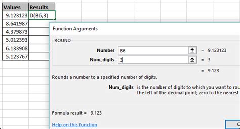 How To Round Off Decimal Values In Excel