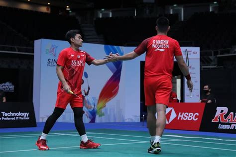 Foto Hasil Malaysia Masters 2023 Leo Daniel Ke 16 Besar Tendang