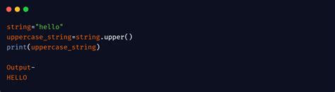 7 Ways Of Making Characters Uppercase Using Python Python Pool