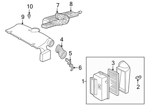 Chevrolet S10 Engine Air Intake Resonator 22 Liter 25098894 Mcelveen Buick Gmc Summerville Sc