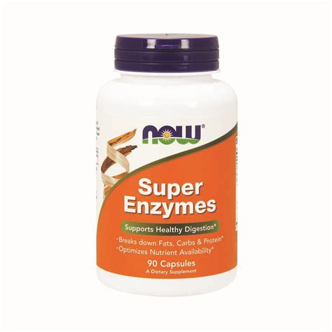 NOW® Super Enzymes – 90 Capsules - Nutrition HQ