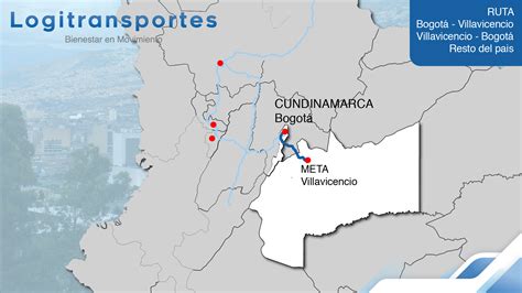 Mapas Nuevos Bogota Villavicencio Logitransportes