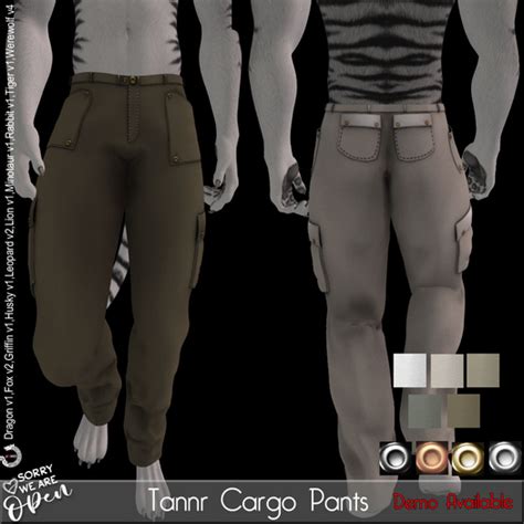 Second Life Marketplace Swo Tannr Cargos For Jomo Male Avatars