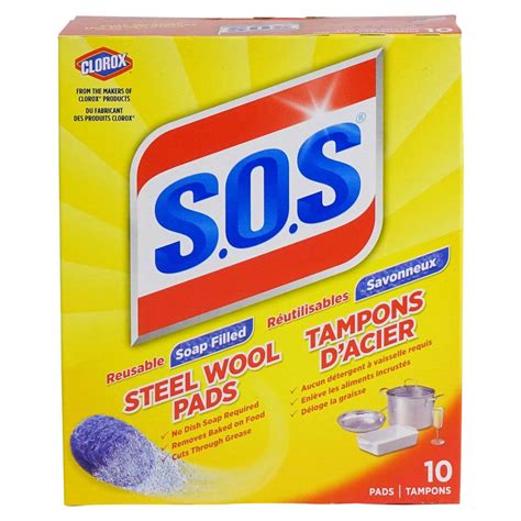 S.O.S Steel Wool Soap Pads, 10 Count | Walmart Canada