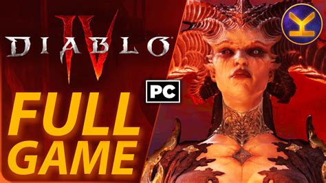 Diablo 4 2023 PC Full Game Story All Main Quests Acts