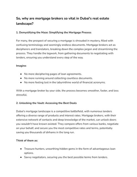 Ppt Understanding The Role Of Mortgage Brokers In Dubai S Real Estate