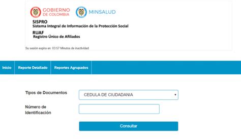 Consultar Cesantías Ruaf Sispro