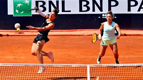 Paolini Errani Gauff Siniakova Oggi Finale Doppio Femminile Roland