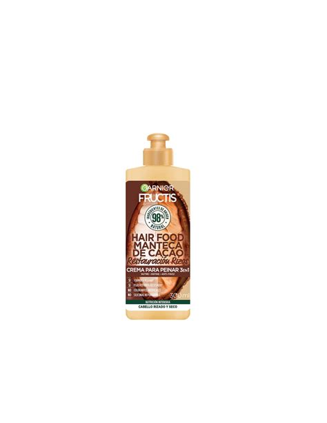 Crema Para Peinar Fructis Hair Food Cacao En Cc