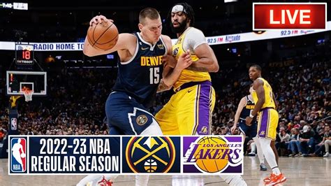 La Lakers Vs Denver Nuggets December 17 2022 Lakers Vs Nuggets Live Nba2k23 Youtube