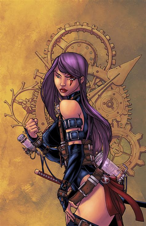 Psylocke Steampunk By Logicfun On Deviantart