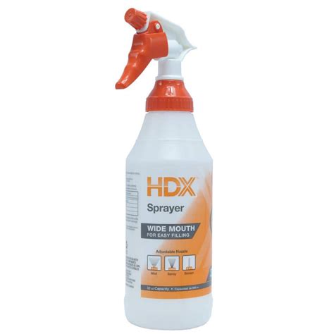 Hdx Oz Empty Spray Bottle Hdx The Home Depot