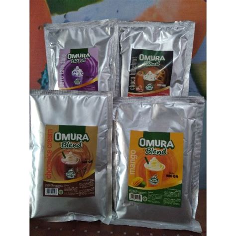 Jual Omura Blend Bubuk Minuman Murah Enak Packing Ori 500gr Shopee