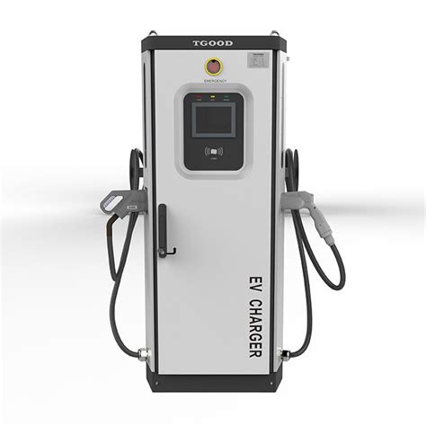 60 KW DC EV Fast Charger With Two CCS Plugs DC Electric Car Charging