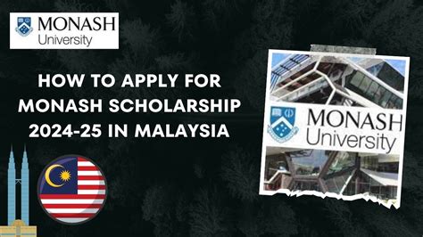 Monash Scholarships 2024 for international students in Malaysia | Fully ...