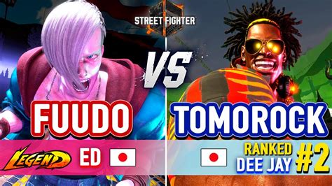 SF6 Fuudo Ed Vs Tomorock 2 Ranked Dee Jay SF6 High Level