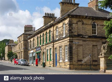 Office buildings, Victoria Road, Saltaire World Heritage Site Village, Shipley, City of Bradford ...