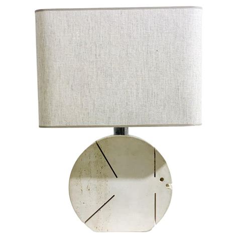 Travertine Fish Table Lamp By Fratelli Mannelli Italy 1970s For Sale
