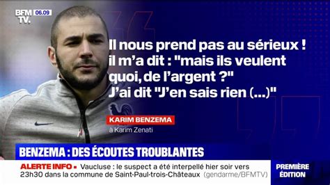 Proc S De La Sextape Une Conversation Entre Karim Benzema Et Karim