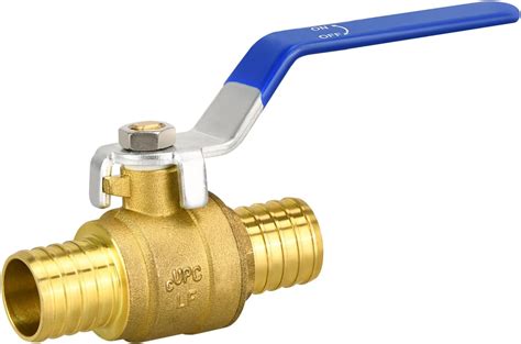 Amazon 1 PEX Ball Valves 1 Pack 2 Pack PEX Brass Full Port Shut