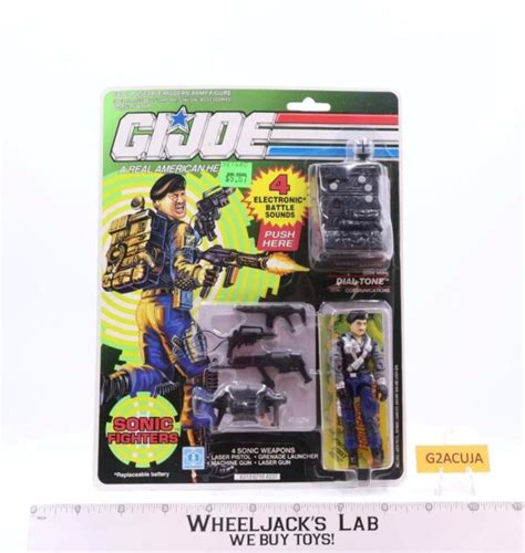 Dial Tone Gi Joe Sonic Fighters Hasbro Action Figure New Mosc