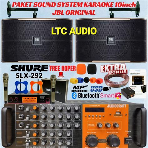 Jual Paket Karaoke Sound System Jbl Inch Original Luxury Iv