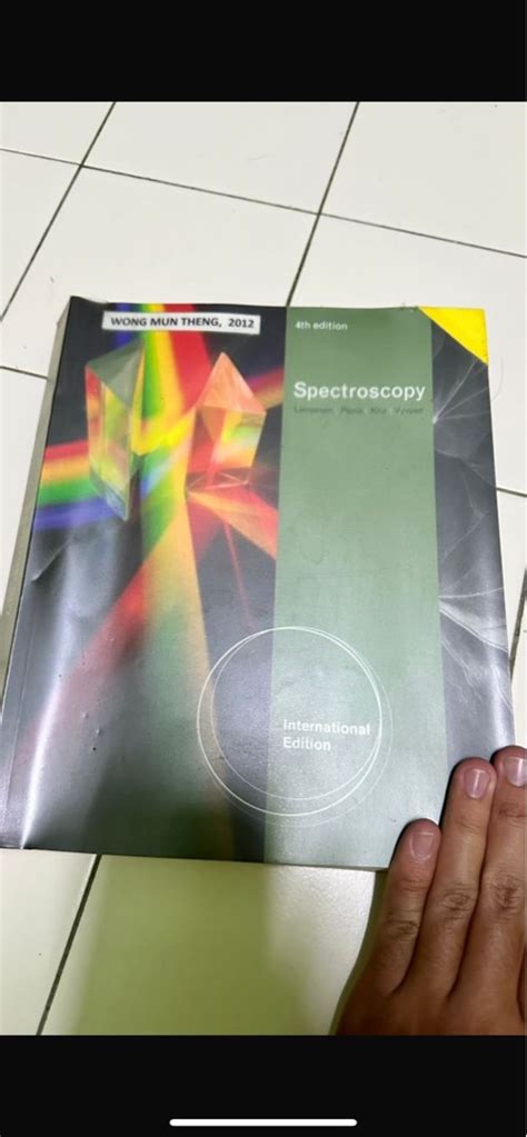 Spectroscopy 4th Edition Hobbies Toys Books Magazines Textbooks