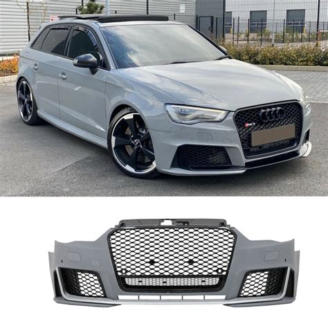 Front Bumper RS3 Look For Audi A3 8V 2013 2016 Audistock